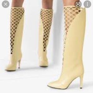 Brand new cutout gucci boots